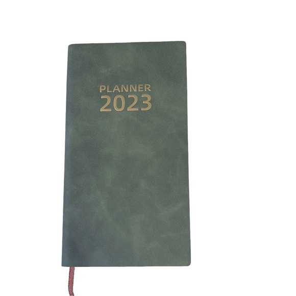 Office 223 365 Days Planner Book Olive Green Poshmark
